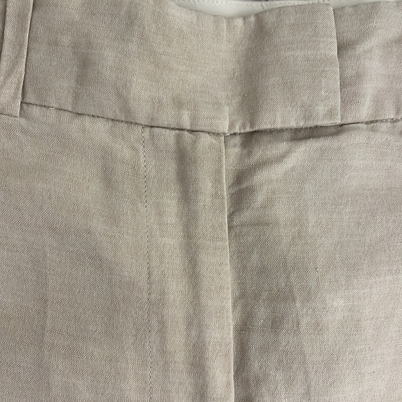 Linen-silk blend bermuda shorts. Size US4/EU36. Excellent condition. - Picture 3 of 4